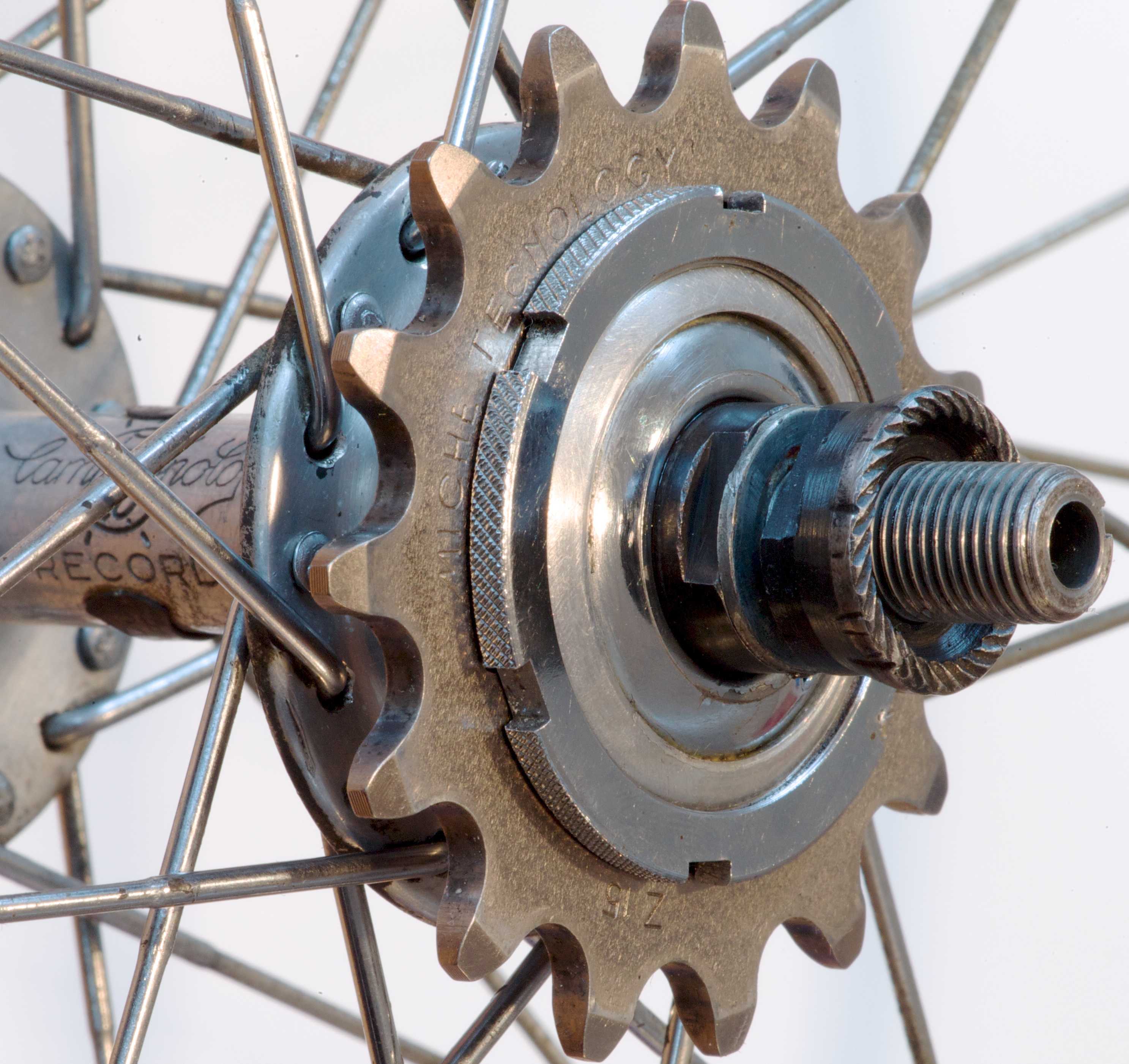 Mr Control TRST 3/32 Pro Track Cog & Lockring Fixed Gear Bike Hardnd CroMo/Nickl