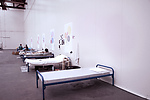 Beds of the participants in the Starvation experiment