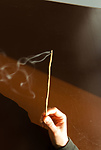 Incense Stick In Action